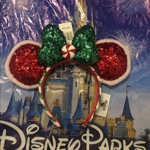 Disney Minnie Peppermint 2020 Ears